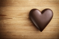 Σοκολατάκια σε σχήμα καρδιάς