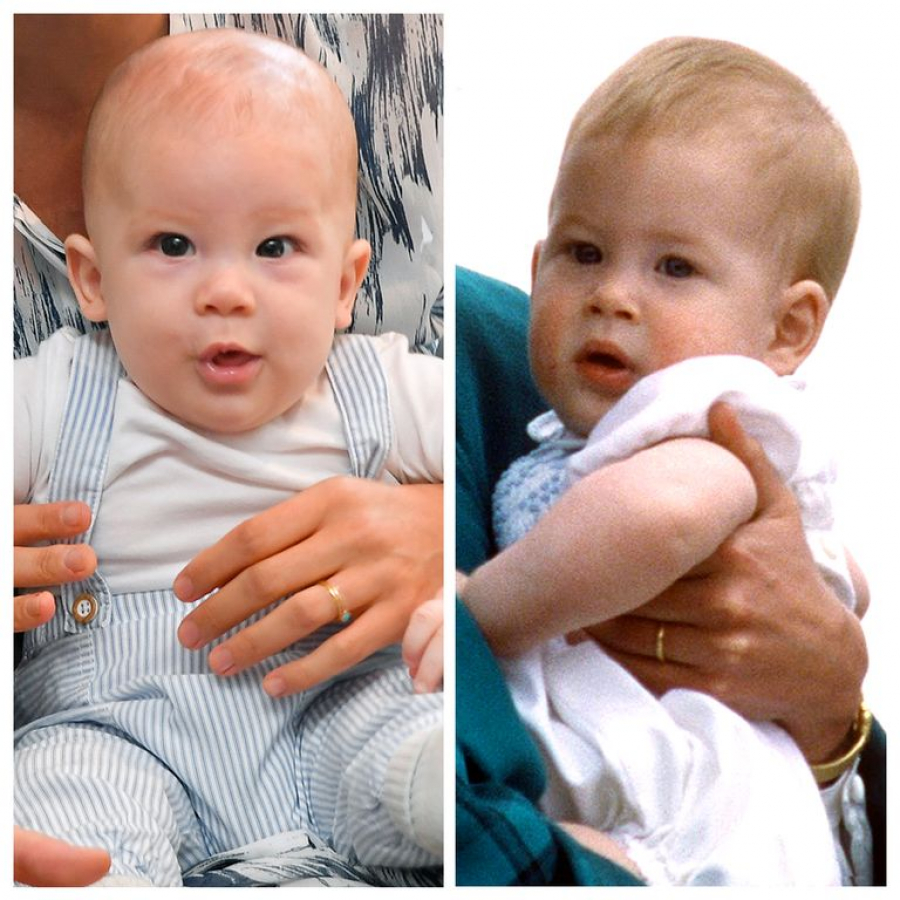 Η ομοιότητα του μικρού Άρτσι με τον πατέρα του πρίγκιπα Χάρι είναι εκπληκτική