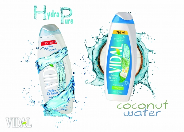 Vidal Coconut Water & Vidal Hydra Pure