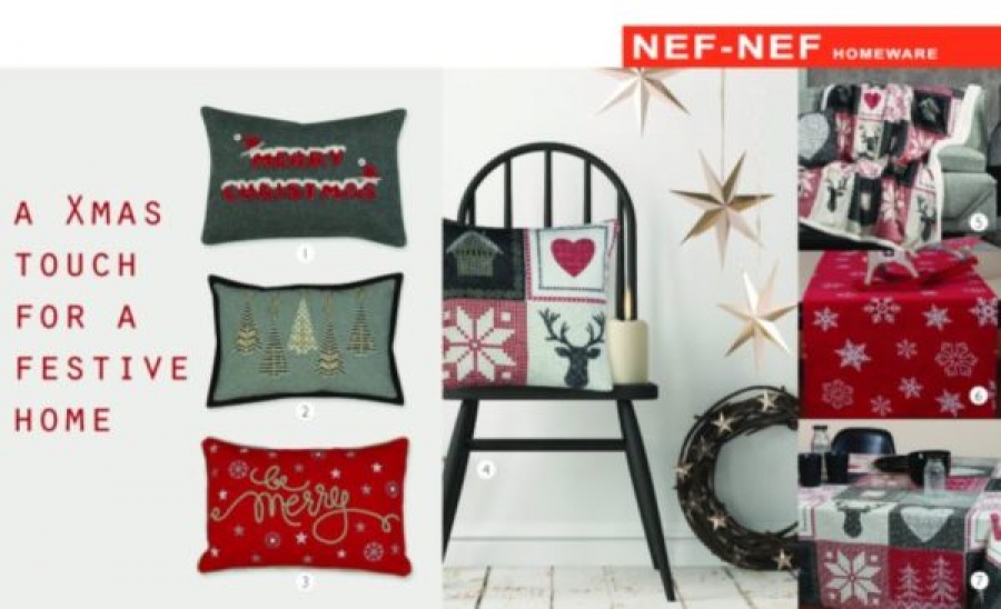 Συλλογή Christmas της NEF-NEF Homeware