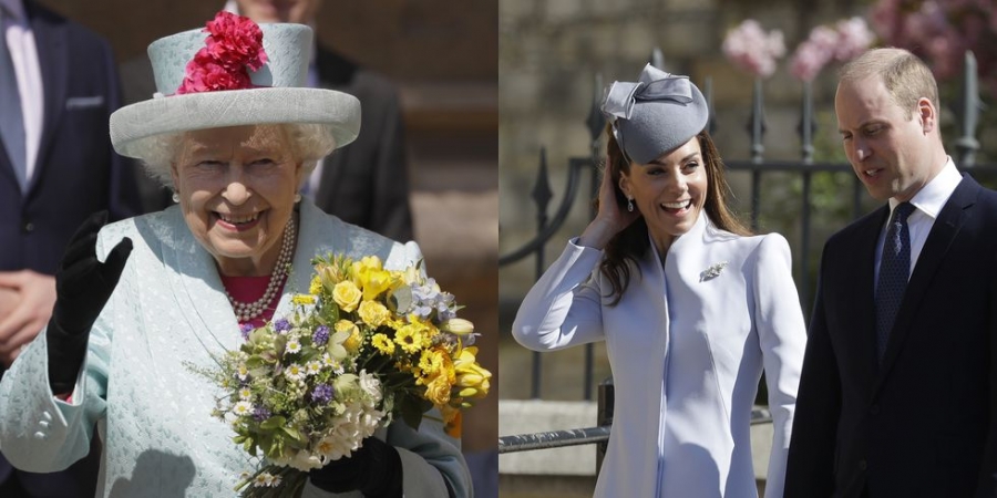 Τα μέλης της Βασιλικής οικογένειας γιόρτασαν το Πάσχα αλλά και τα γενέθλια της Ελισάβετ