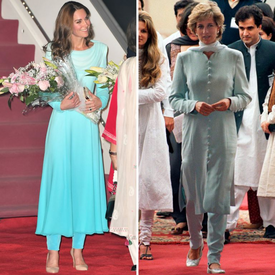 Η Kate Middleton αντέγραψε την Νταϊάνα στην επίσκεψη της στο Πακιστάν