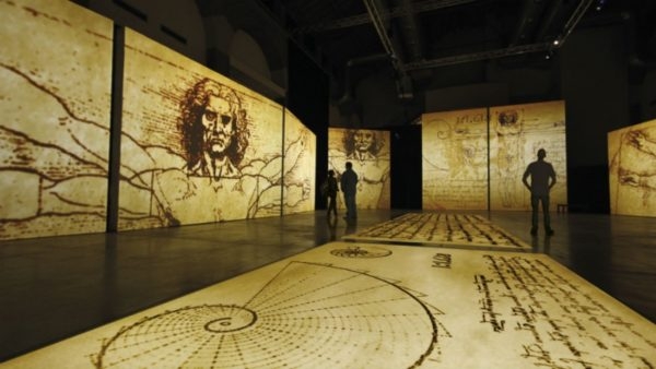 Leonardo Da Vinci:  μια μοναδική έκθεση για το έργο και την προσωπικότητα του τεράστιου ζωγράφου.